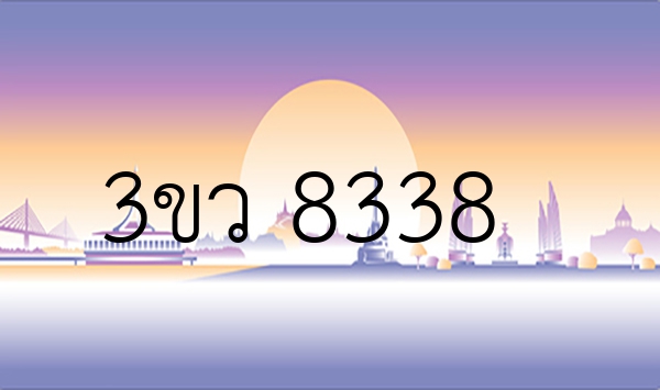 3ขว 8338